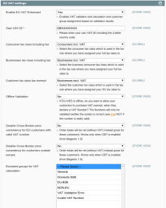 EU VAT Enhanced System Configuration 2